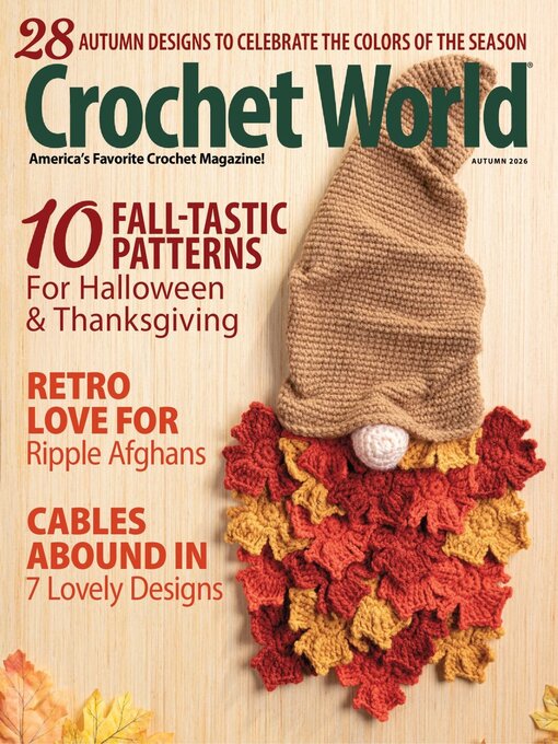 Cover image for Crochet World